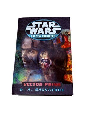 Star Wars Vector Prime RA Salvatore New Jedi First Ed 1st Print HC DJ 1999‎
